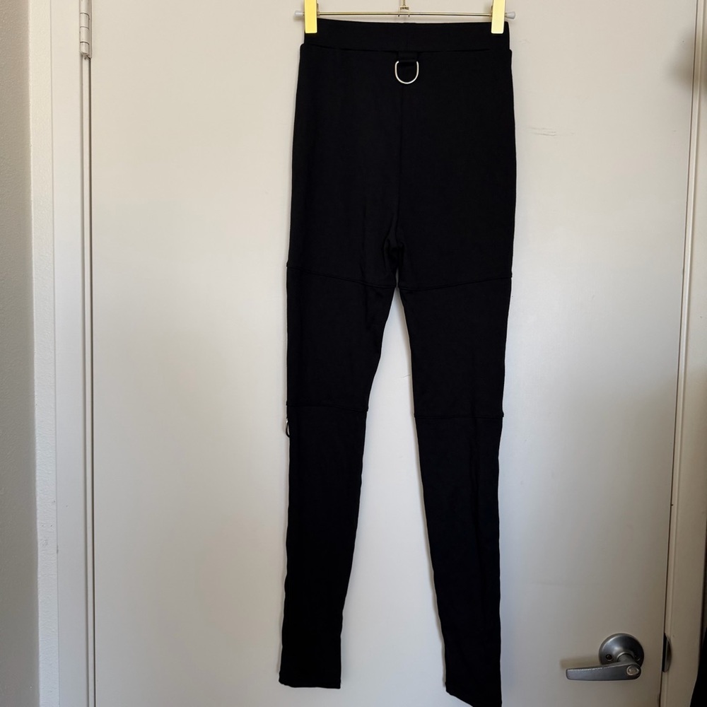 Dollskill Current Mood Black D-Ring Leggings - image 3